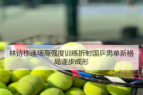 林诗栋连场高强度训练折射国乒男单新格局逐步成形
